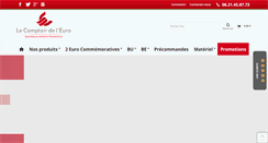 Desktop Screenshot of lecomptoirdeleuro.fr
