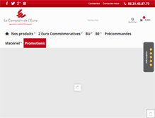Tablet Screenshot of lecomptoirdeleuro.fr